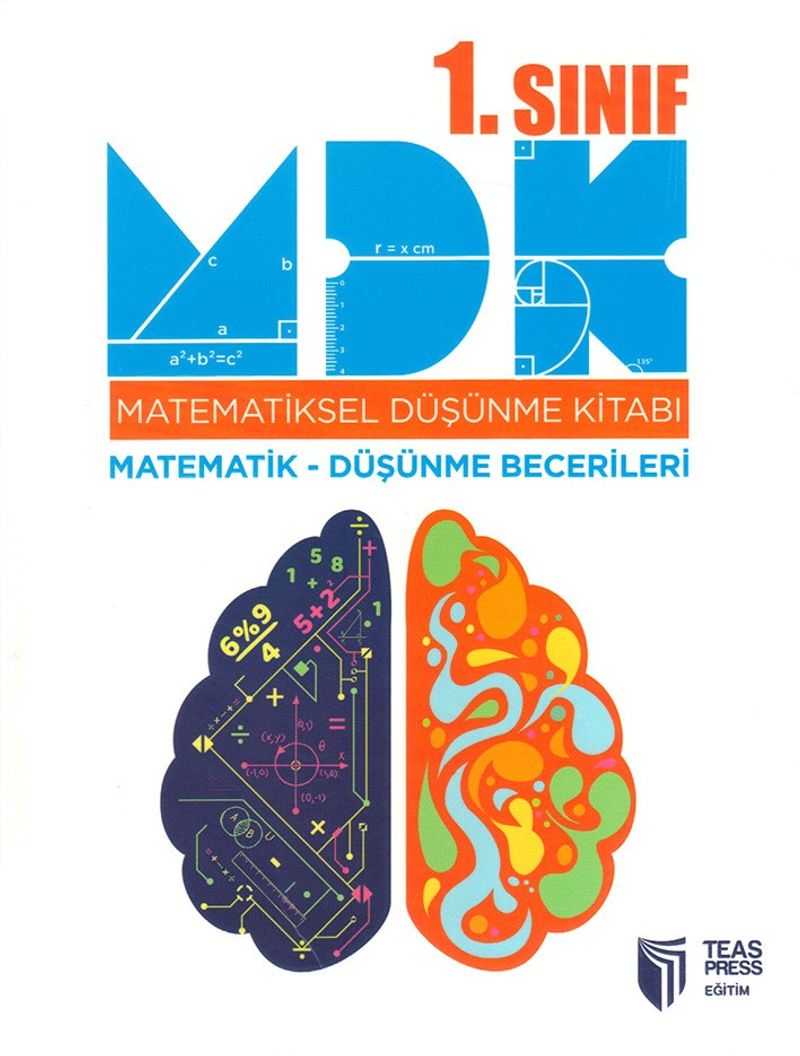 1. Sınıf MDK Matematiksel Düşünme Kitabı kitap kapağı