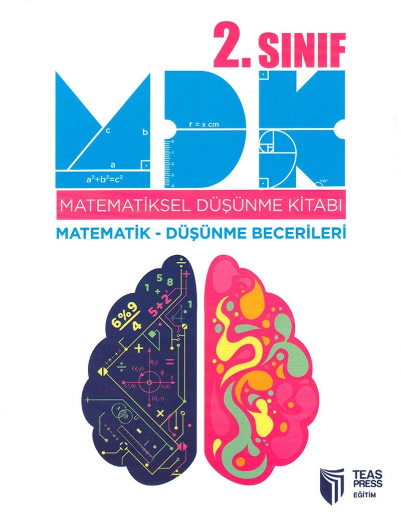 2. Sınıf MDK Matematiksel Düşünme Kitabı kitap kapağı