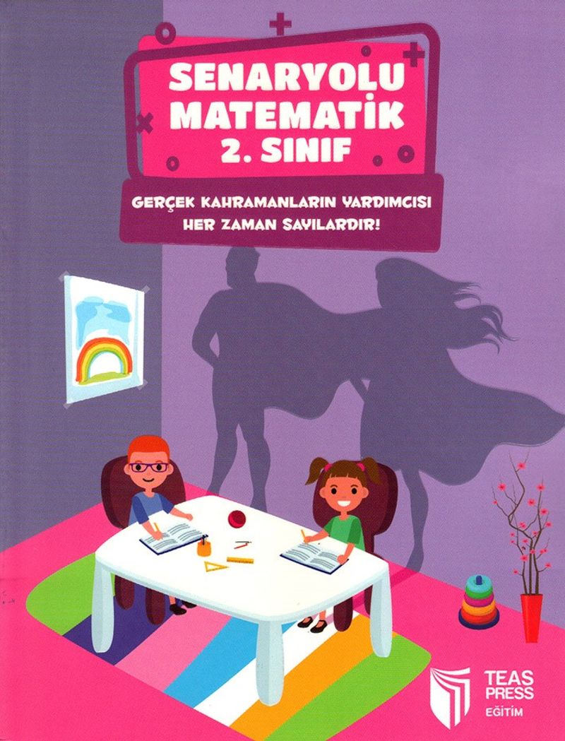 2. Sınıf Senaryolu Matematik kitap kapağı