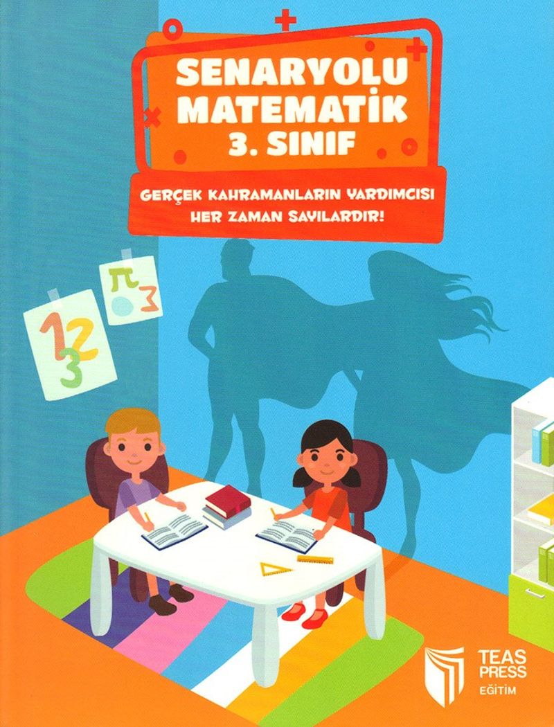 3. Sınıf Senaryolu Matematik kitap kapağı