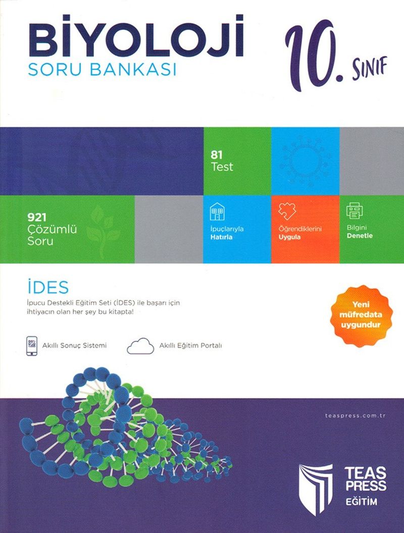 10. Sınıf Biyoloji Soru Bankası (Yeni Müfredat) kitap kapağı