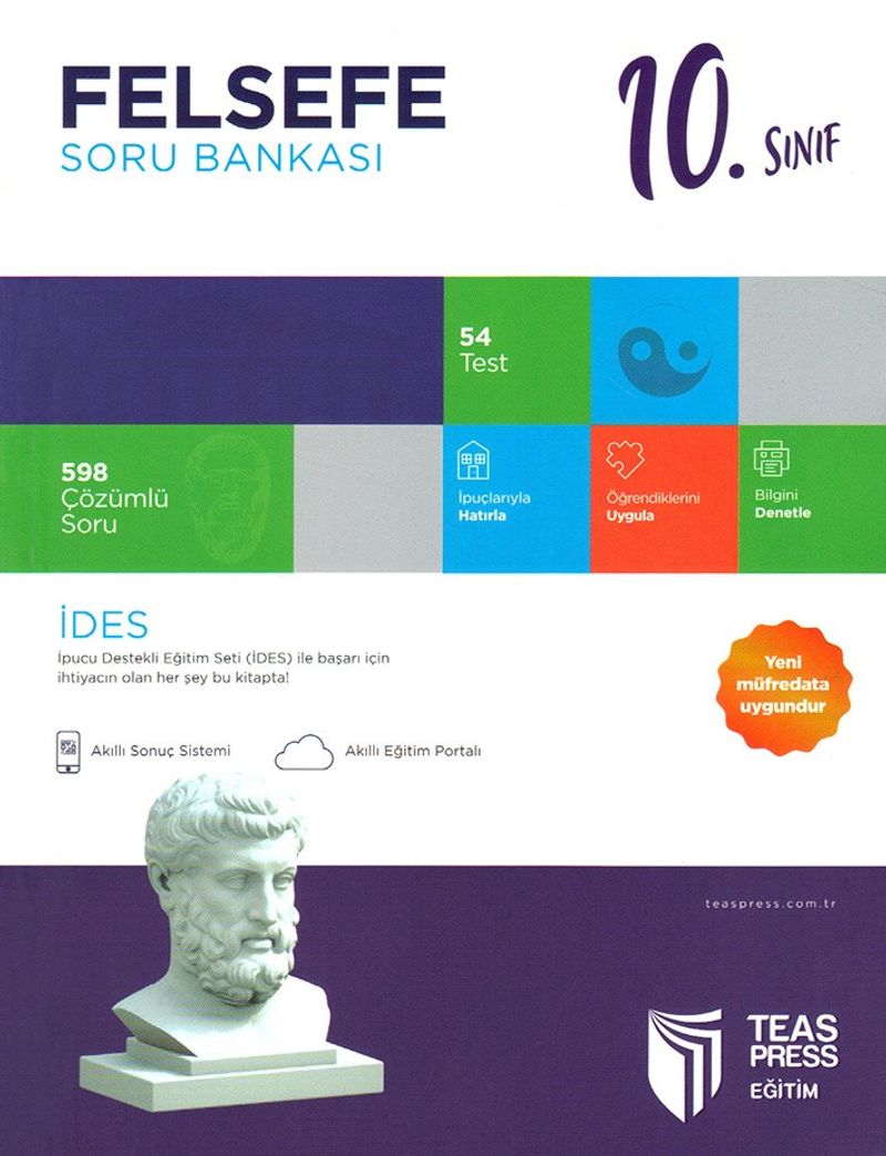 10. Sınıf Felsefe Soru Bankası (Yeni Müfredat) kitap kapağı