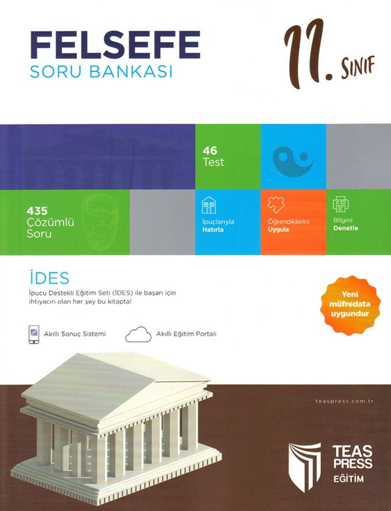 11. Sınıf Felsefe Soru Bankası (Yeni Müfredat) kitap kapağı