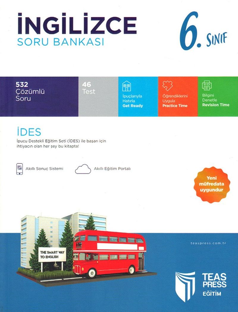 6. Sınıf İngilizce Soru Bankası (Yeni Müfredat) kitap kapağı