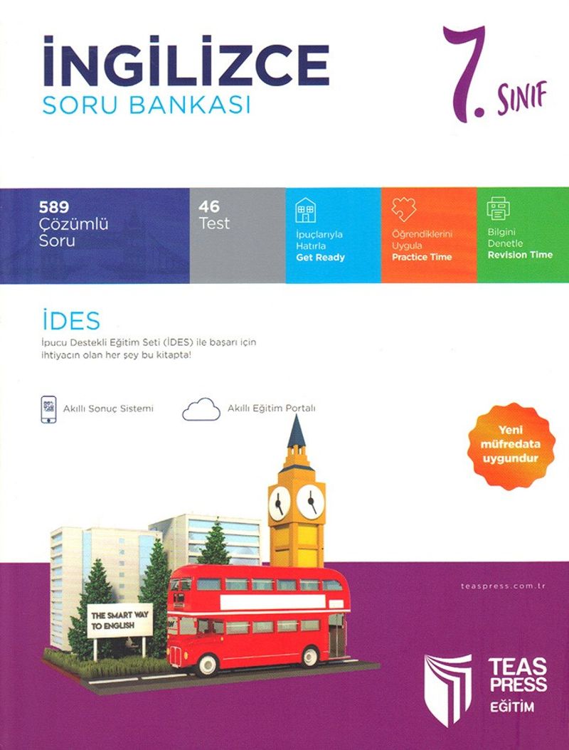 7. Sınıf İngilizce Soru Bankası (Yeni Müfredat) kitap kapağı