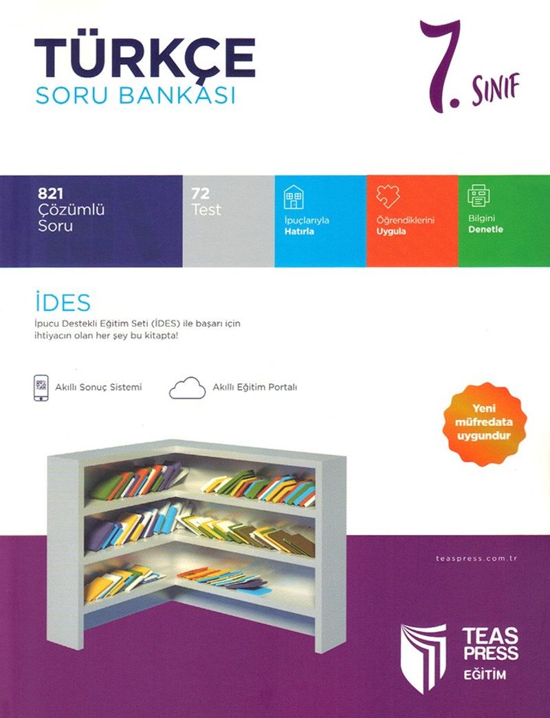 7. Sınıf Türkçe Soru Bankası (Yeni Müfredat) kitap kapağı