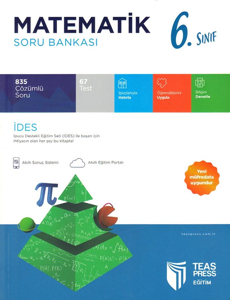 6. Sınıf Matematik Soru Bankası (Yeni Müfredat) kitap kapağı