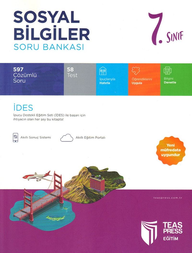 7. Sınıf Sosyal Bilgiler Soru Bankası (Yeni Müfredat) kitap kapağı