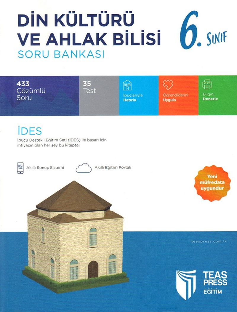 6. Sınıf Din Kültürü ve Ahlak Bilgisi Soru Bankası (Yeni Müfredat) kitap kapağı