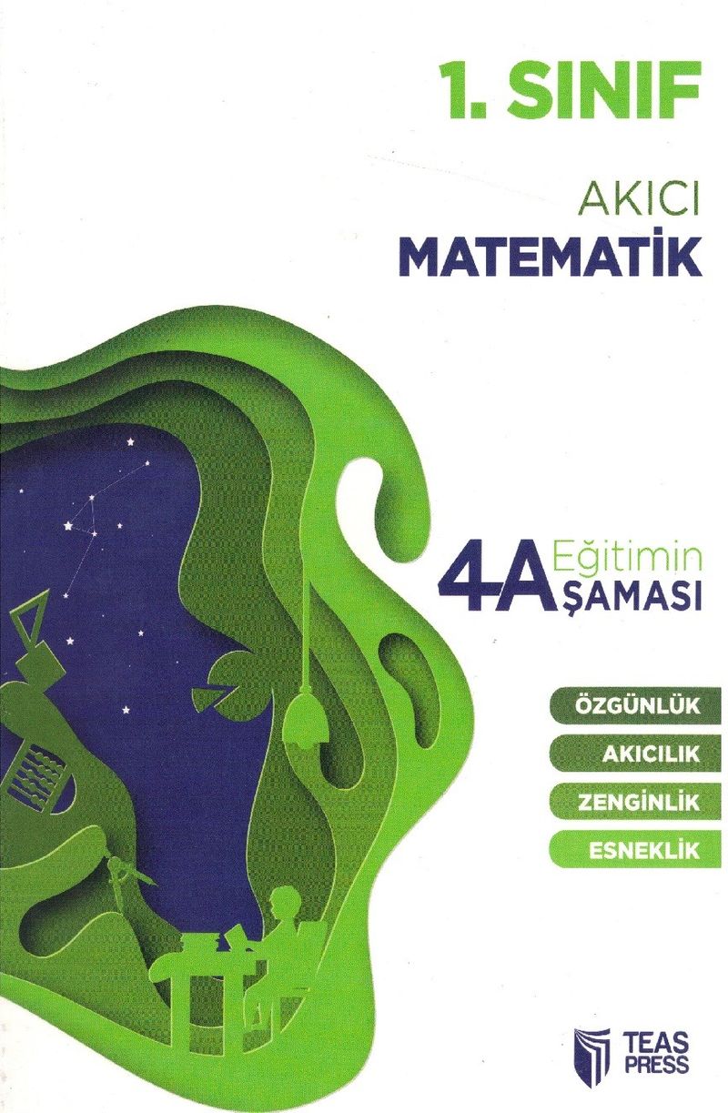 1. Sınıf Matematik (4A Eğitim Şeması ) kitap kapağı