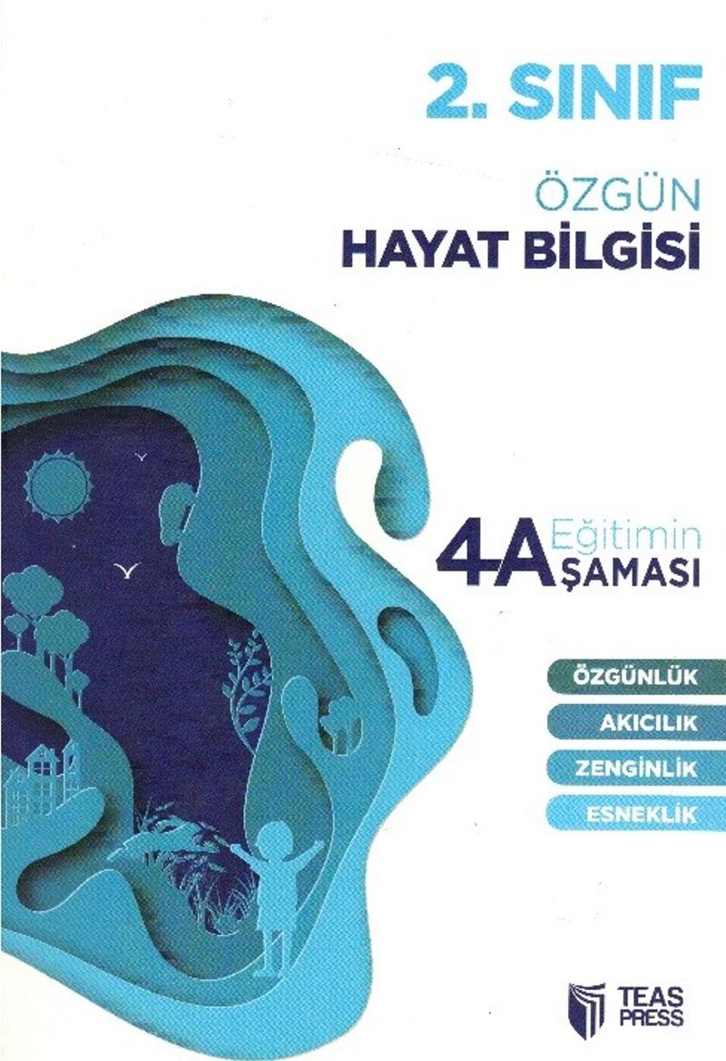2. Sınıf Hayat Bilgisi (4A Eğitim Şeması ) kitap kapağı