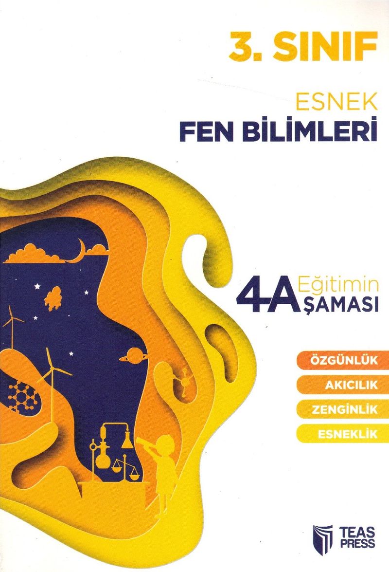 3. Sınıf Esnek Fen Bilimleri (4A Eğitim Şeması ) kitap kapağı