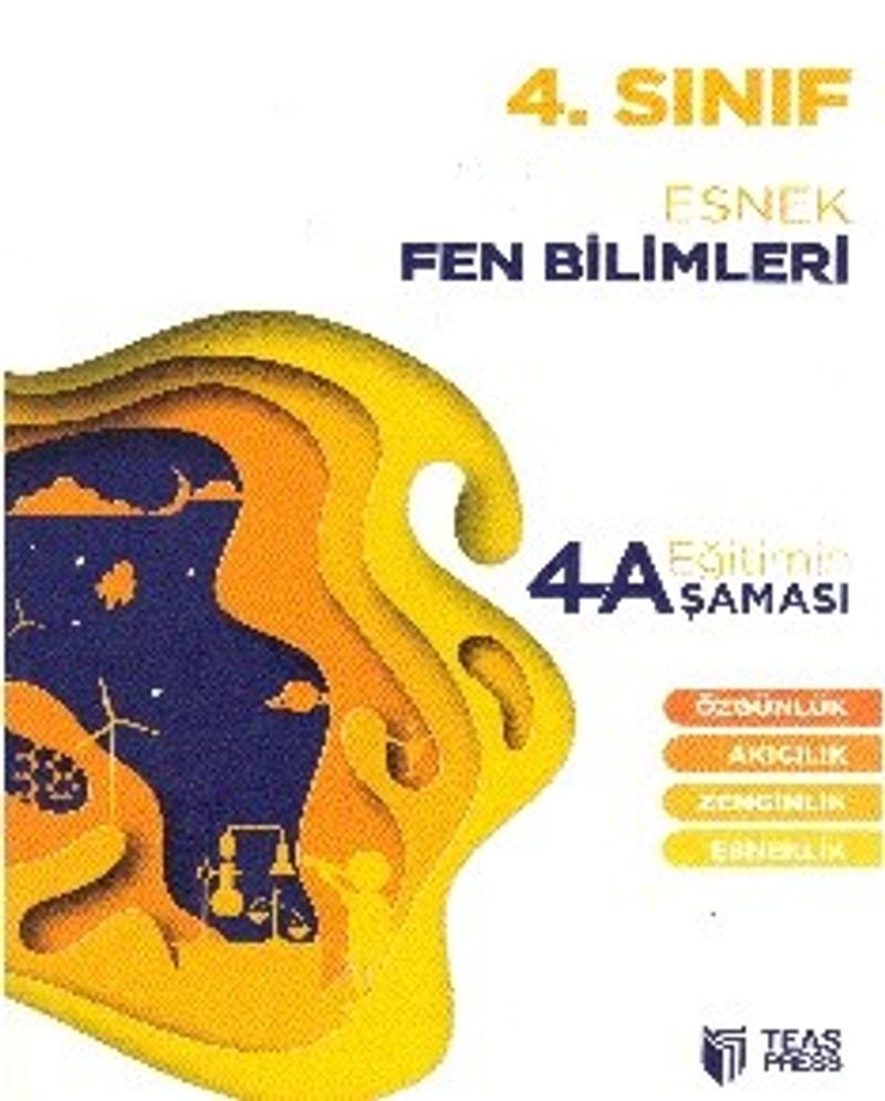 4. Sınıf Esnek Fen Bilimleri (4A Eğitim Şeması ) kitap kapağı