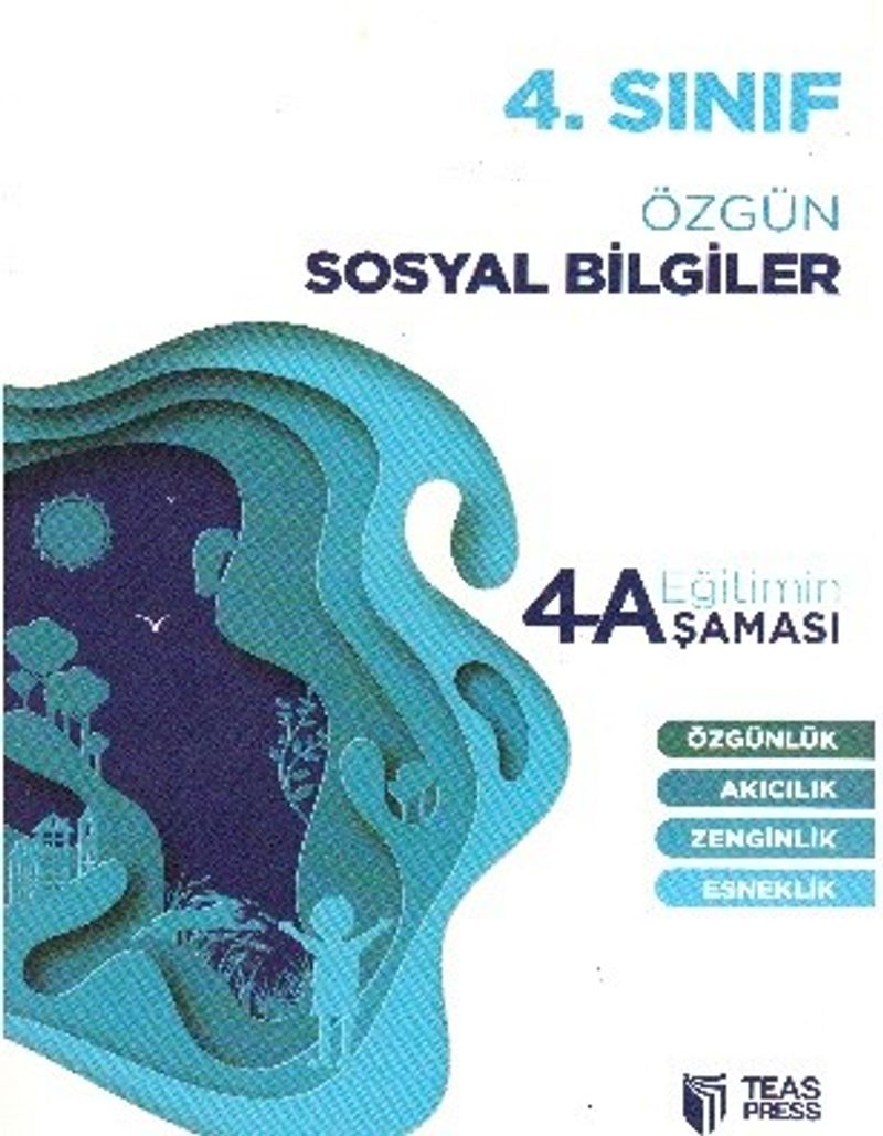 4. Sınıf Özgün Sosyal Bilgiler (4AEğitim Şeması) kitap kapağı