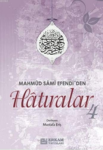 Mahmut Sami Efendi'den Hatıralar 4 kitap kapağı