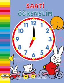 Saati Öğrenelim kitap kapağı