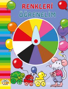 Renkleri Öğrenelim kitap kapağı
