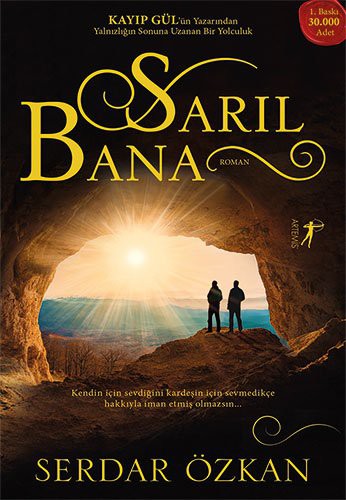 Sarıl Bana kitap kapağı