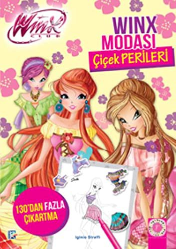Winx Club- Winx Modası Çiçek Perileri kitap kapağı