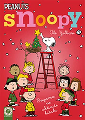 Snoopy İle Yılbaşı 1/ Boyama ve Aktivite Kitabı kitap kapağı