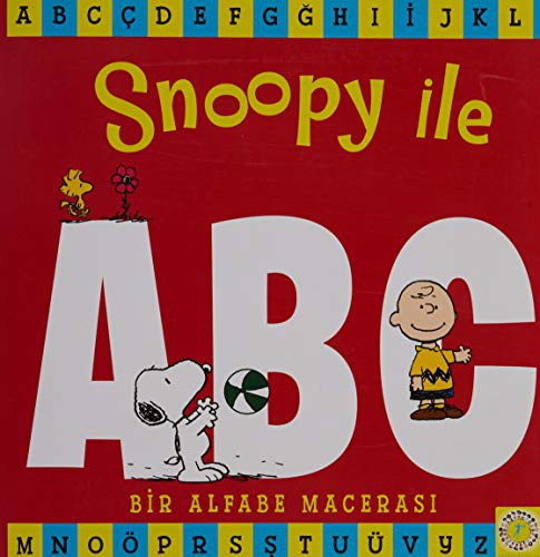 Snoopy İle A B C / Bir Alfabe Macerası kitap kapağı
