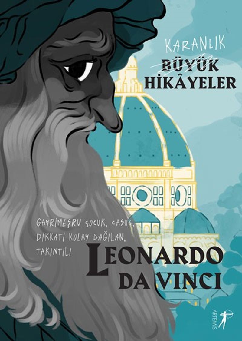 Karanlık Büyük Hikayeler / Leonardo Da Vinci kitap kapağı