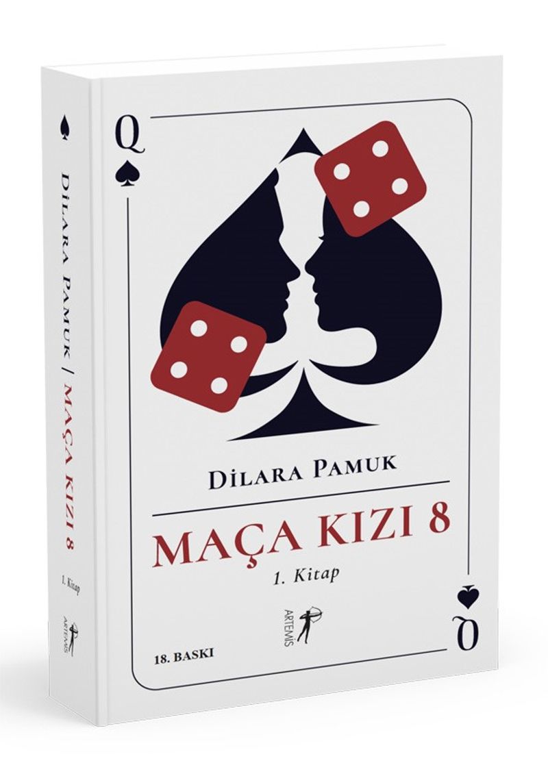 Maça Kızı 8 (1. Kitap) (Karton Kapak) kitap kapağı