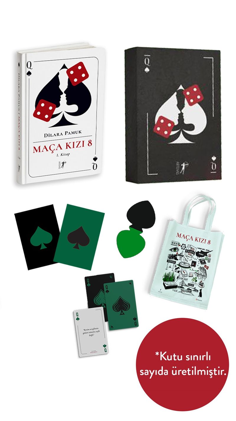 Maça Kızı 8 (Kutulu Set) kitap kapağı