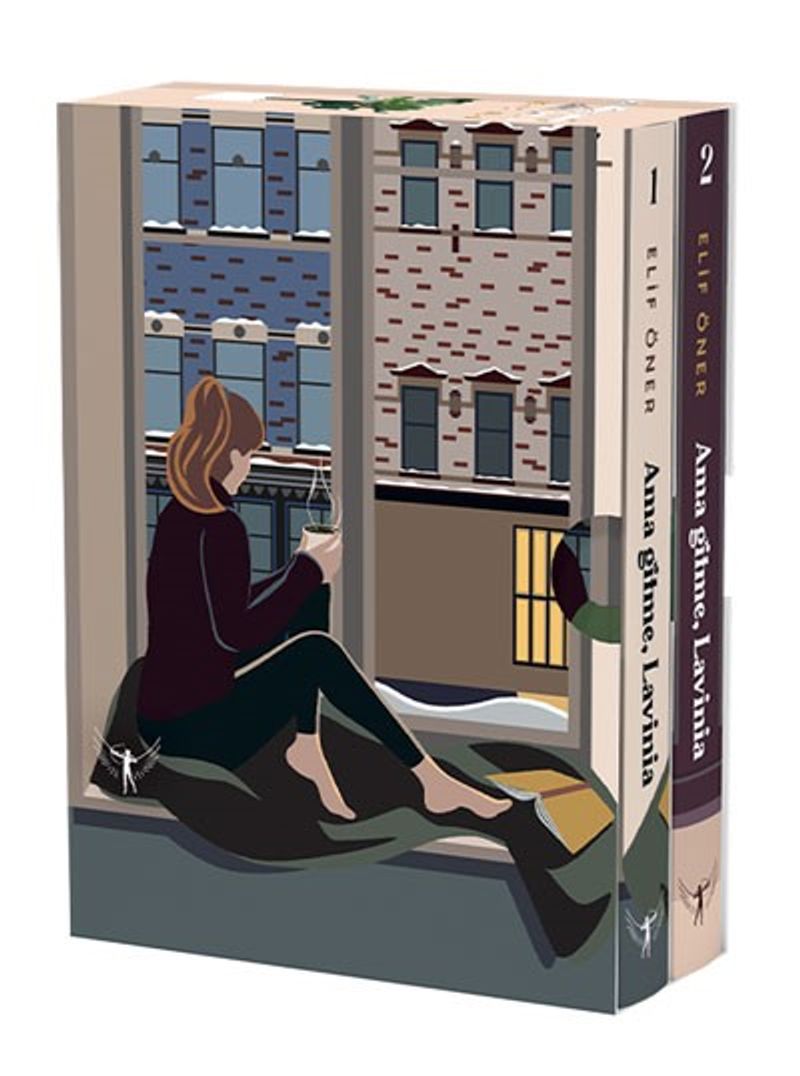 Ama Gitme Lavinia Serisi Kutulu Set (2 Kitap) kitap kapağı