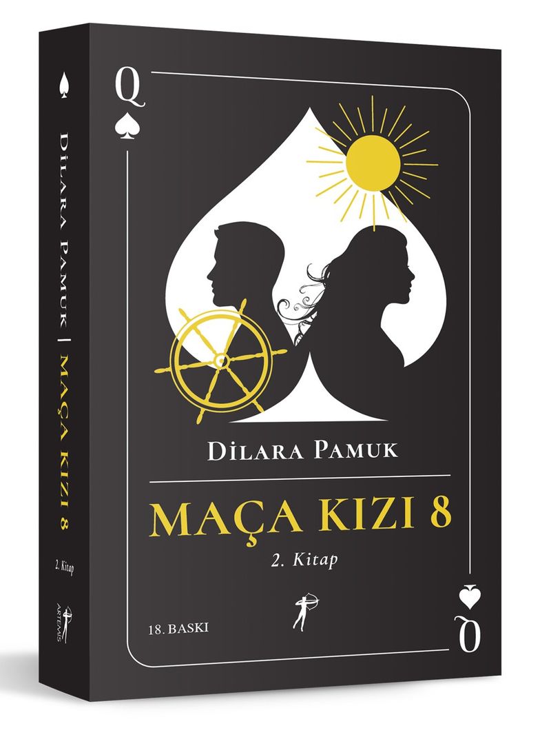 Maça Kızı 8 (2. Kitap) (Karton Kapak) kitap kapağı
