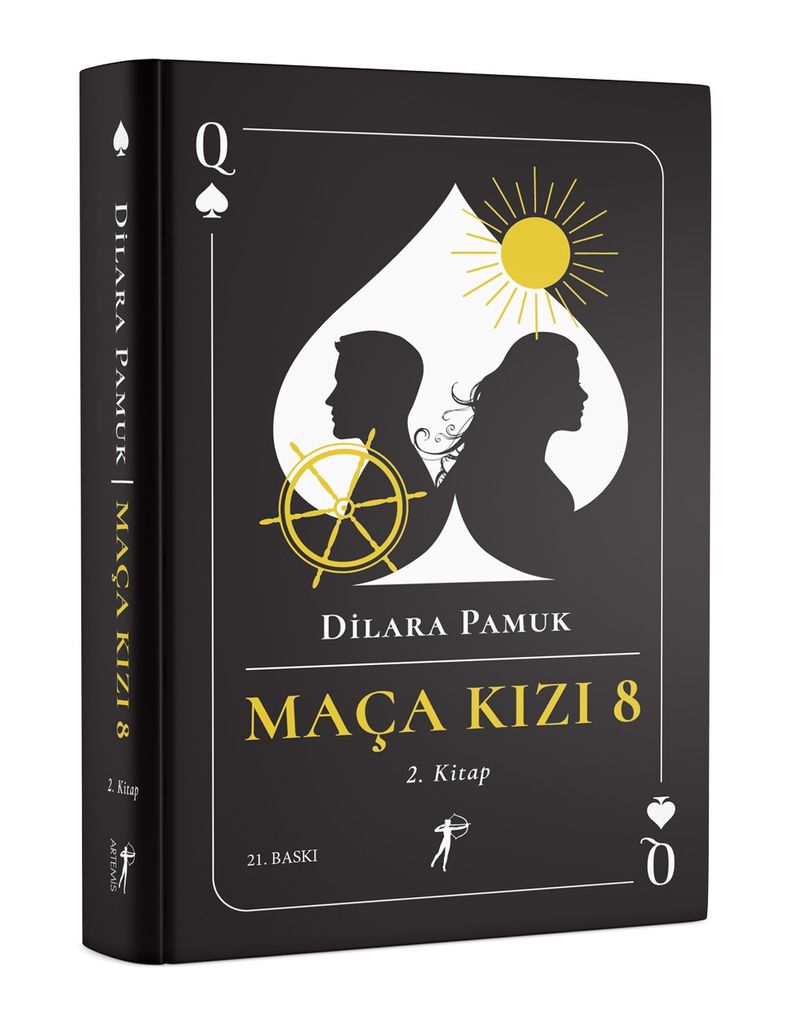 Maça Kızı 8 (2. Kitap) (Ciltli) kitap kapağı