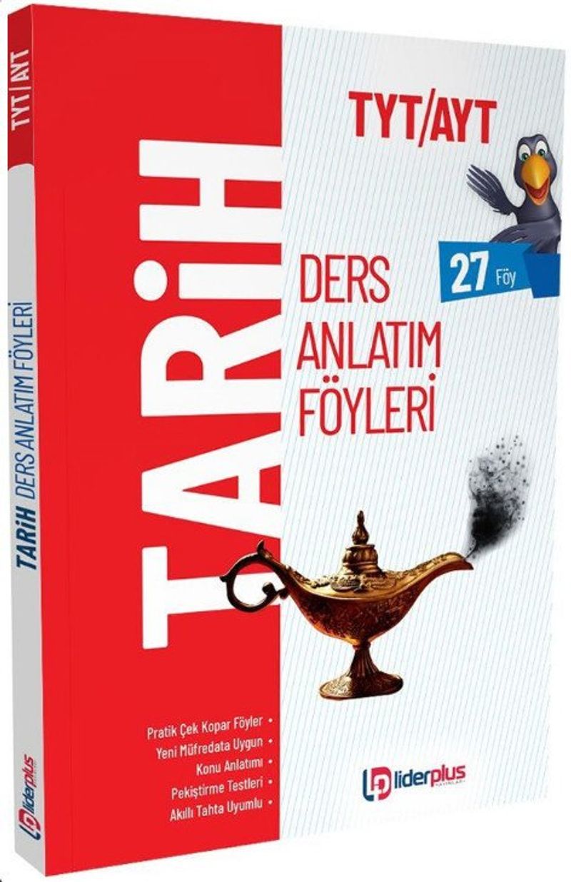 TYT AYT Tarih Ders Anlatım Föyleri kitap kapağı