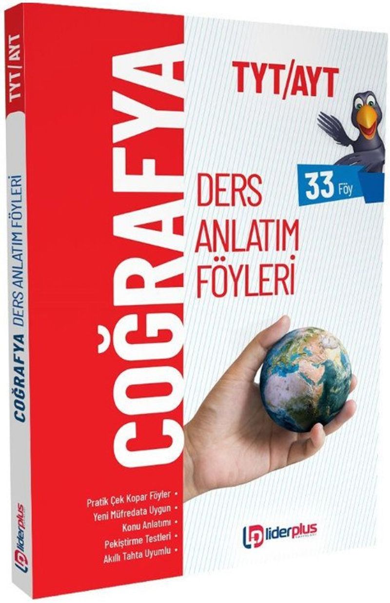 TYT AYT Coğrafya Ders Föyü kitap kapağı