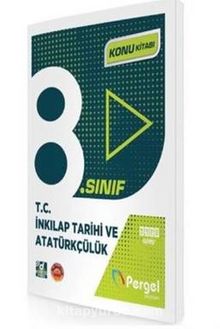 8. Sınıf T. C İnkılap Tarihi ve Atatürkçülük Konu Kitabı kitap kapağı