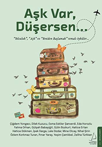 Aşk Var, Düşersen kitap kapağı