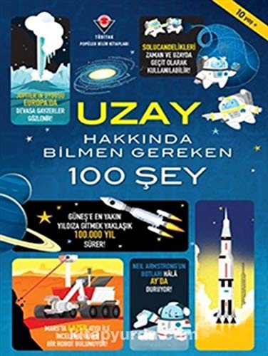 Uzay Hakkında Bilmen Gereken 100 Şey kitap kapağı