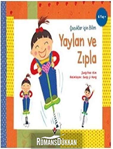 Yaylan ve Zıpla - Çocuklar İçin Bilim kitap kapağı