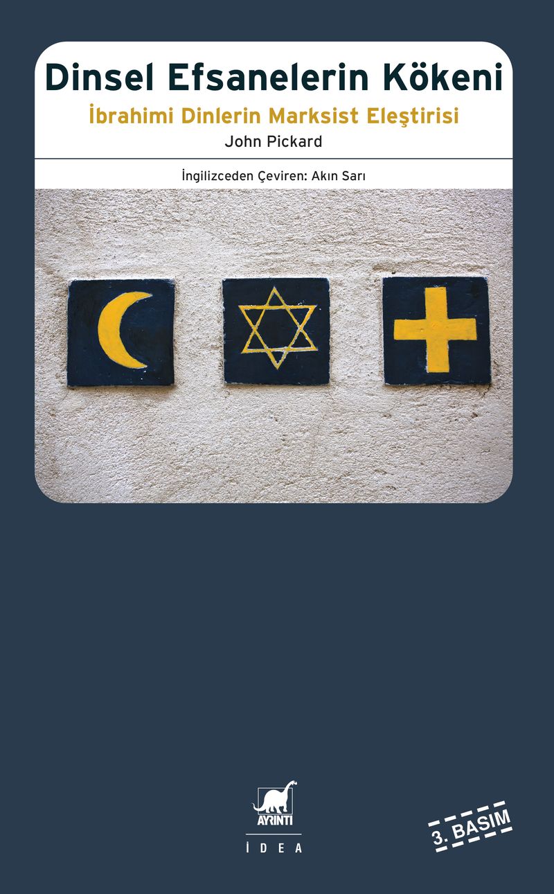 Dinsel Efsanelerin Kökeni İbrani Dinlerin Marksist Eleştirisi kitap kapağı