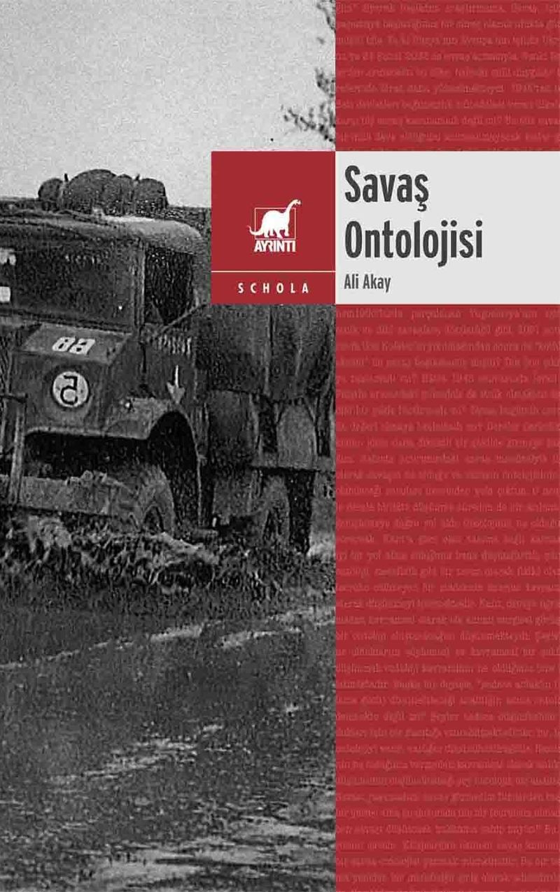 Savaş Ontolojisi (2018-2019 Dersleri) kitap kapağı