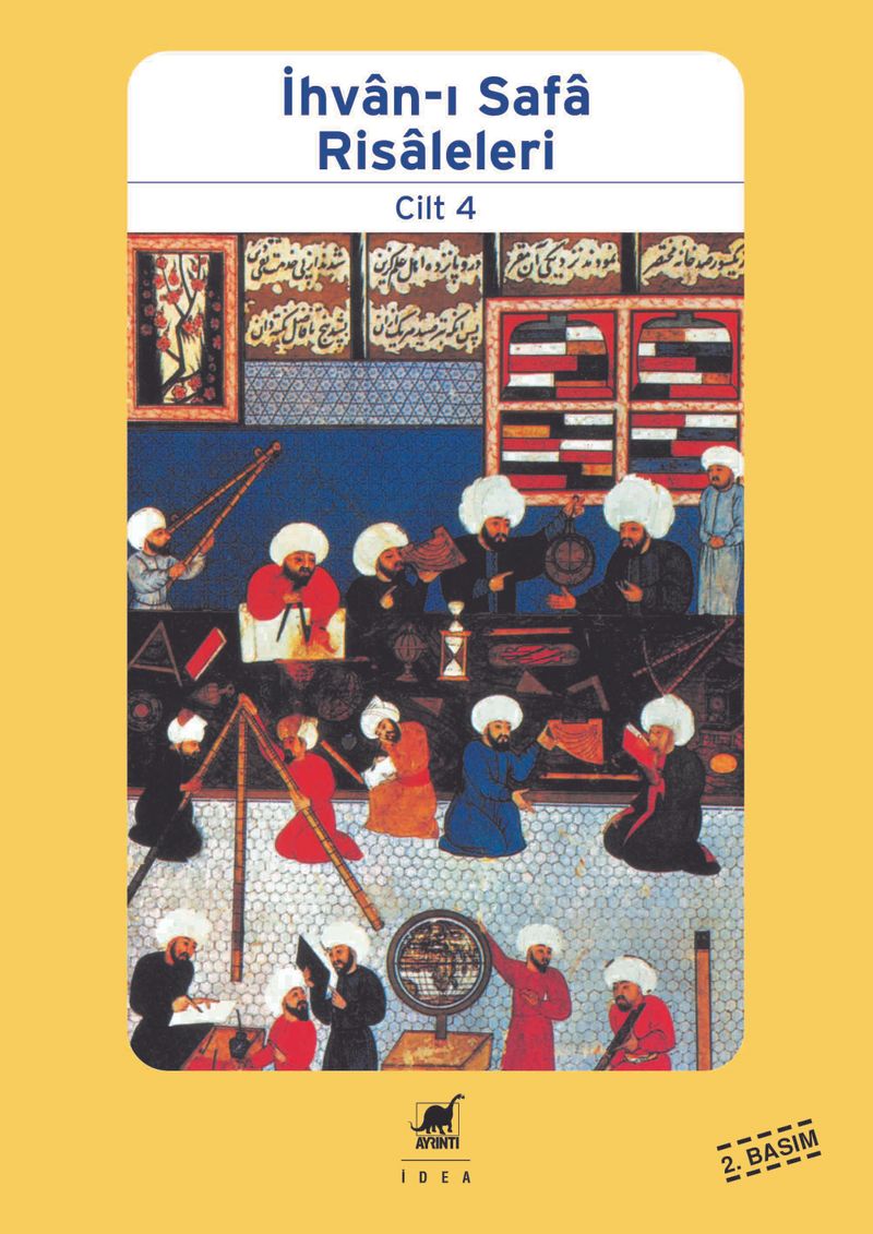 İhvan-ı Safa Risaleleri 4 kitap kapağı