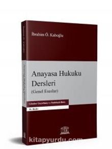 Anayasa Hukuku Dersleri (Genel Esaslar) kitap kapağı