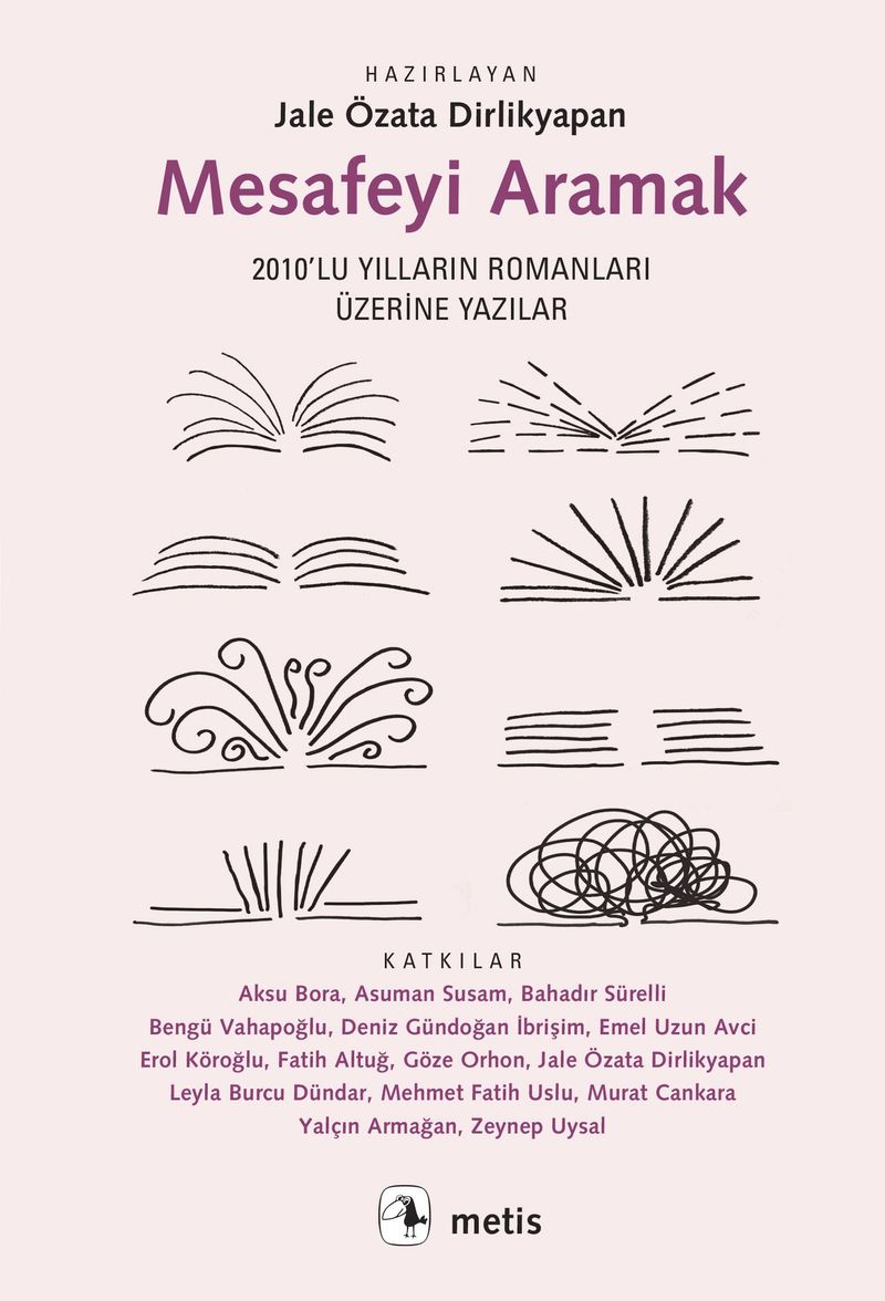 Mesafeyi Aramak 2010'lu Yılların Romanları Üzerine Yazılar kitap kapağı