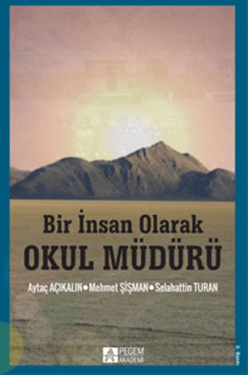 Bir İnsan Olarak Okul Müdürü kitap kapağı