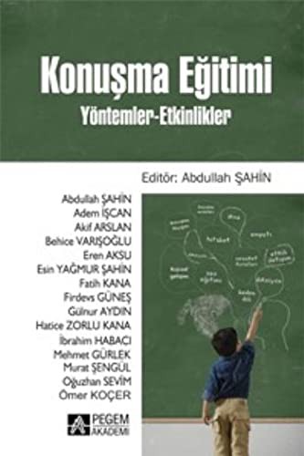 Konuşma Eğitimi Yöntemler-Etkinlikler kitap kapağı
