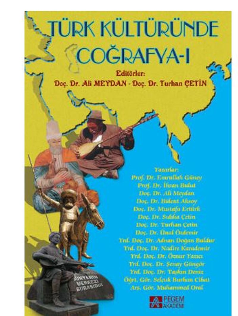Türk Kültüründe Coğrafya - I kitap kapağı