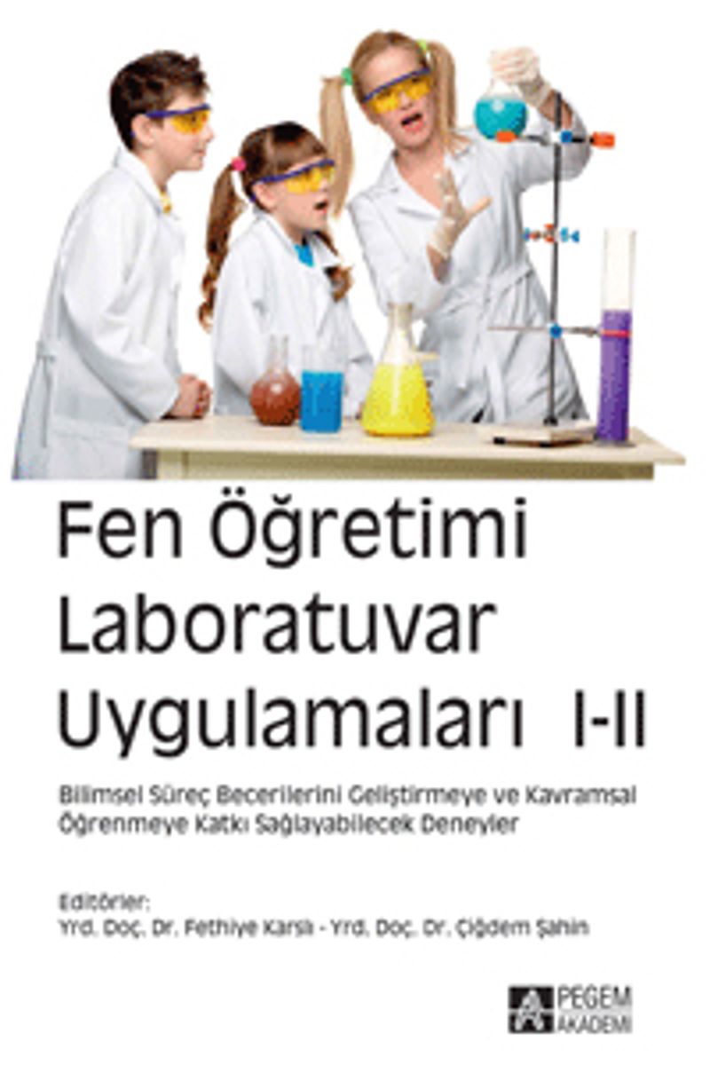 Fen Öğretimi Laboratuvar Uygulamaları I-II kitap kapağı