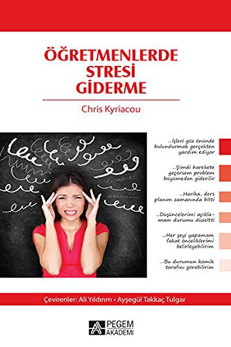 Öğretmenlerde Stresi Giderme kitap kapağı