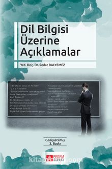 Dil Bilgisi Üzerine Açıklamalar kitap kapağı