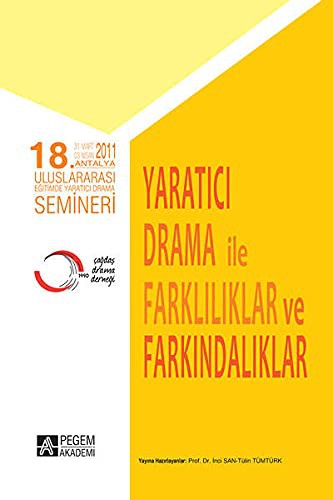 18.Uluslararası Eğitimde Yaratıcı Drama Semineri kitap kapağı