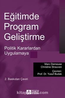 Eğitimde Program Geliştirme & Politik Kararlardan Uygulamaya kitap kapağı